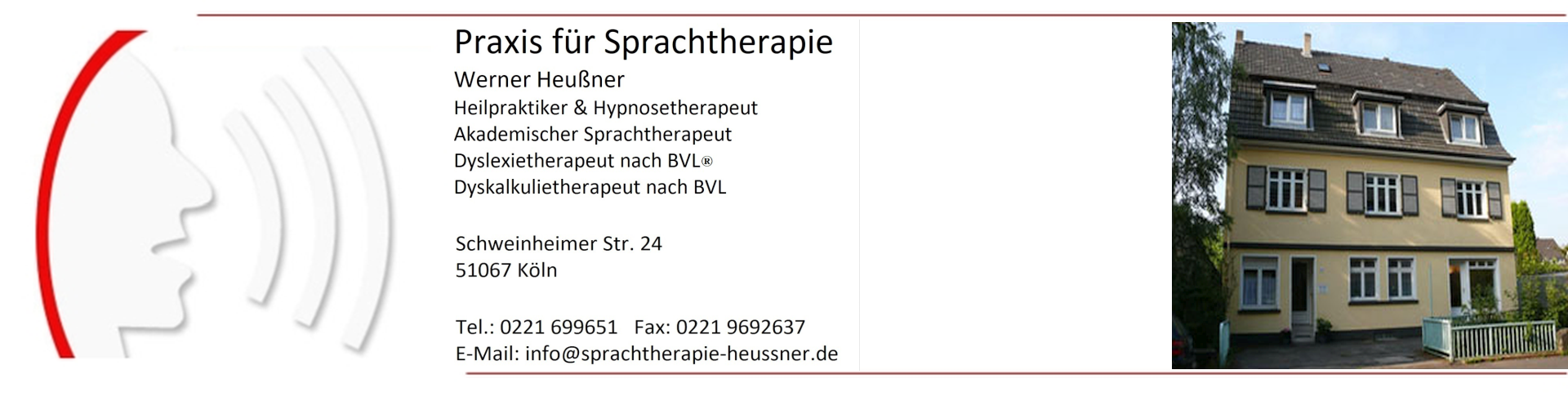 Praxis für Sprachtherapie Werner Heußner Köln